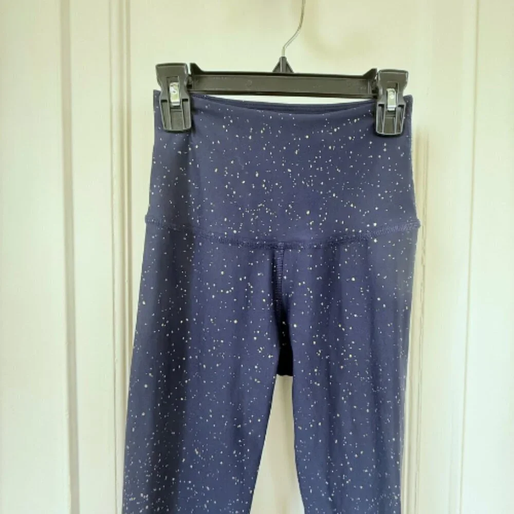 BEYOND YOGA Alloy Ombre Navy Gold High Waist Legging Size XS - Picture 2 of 11